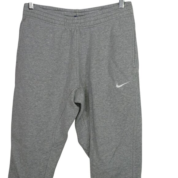 Nike Gray Athletic Sweatpants Jogger Men Size M Pull-on Pockets 826431-063 - Picture 4 of 13